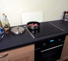 1er plat dans la cuisine