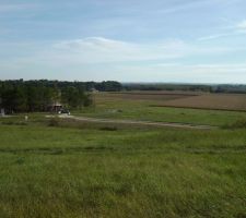 Vue du terrain