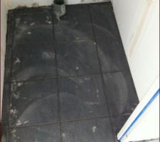 Carrelage sol WC RDC