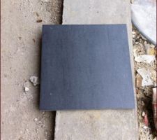 Couleur carrelage , ca fait fonc&eacute; !