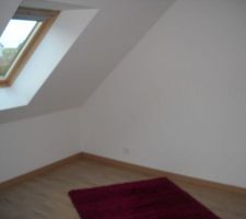 Résultat Sol stratifié chêne naturel dans future chambre.