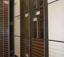 Toujours salle de bain &eacute;tage (on voit d'avantage les reflets metaliques)