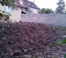Filtre à sable sous talus