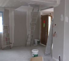 Pièce du bas, vue salle a manger