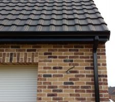 Gouttières posée !