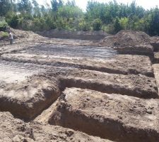 Début du féraillage