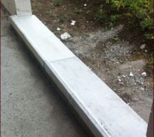 Seuil baie vitr&eacute;e