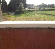 Appui fenetre Accordance couleur champagne