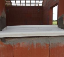 Appui de fenetre Accordance couleur champagne