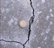 Taille d'une fissuers