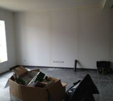 Vue de l'entree sur le salon