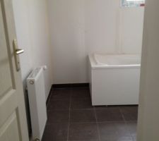 Carrelage de la salle de bain