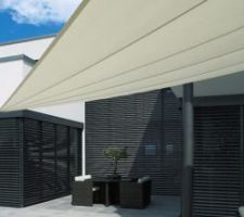 BSO (Brise Soleil Orientable) Warema vue exterieur