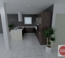 Voilà notre projet de cuisine finalisé