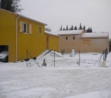 Face avant de la maison