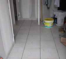 Carrelage adriana pi&egrave;ce du bas