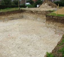 Fin du terrassement