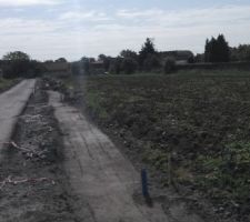 Terrains cot&eacute; gauche