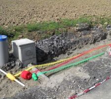 Les coffrets EDF GDF sont pos&eacute;s