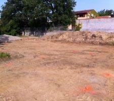 Implantation des pieux