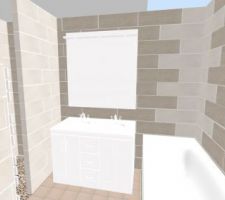 Simulation faïence SDB