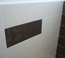 Détail carreau décor home "animaux"