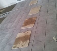 Carrelage du séjour