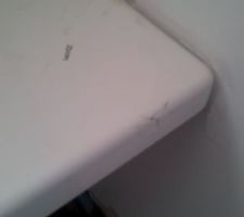 La baignoire doit &ecirc;tre chang&eacute;e..