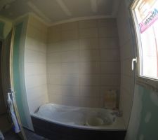 Pose de la fa&iuml;ence