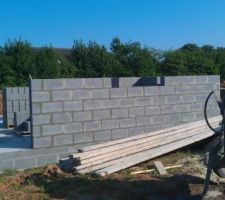 C'est parti ! Les murs ont commenc&eacute;s &agrave; pousser :)