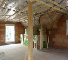 Isolation des combles en laine de bois