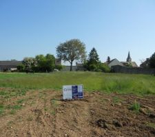 Oups je suis sur le terrain de mon futur voisinage pour prendre la photographie lol