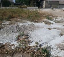Tas de béton