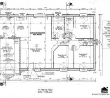 Le plan de notre maison