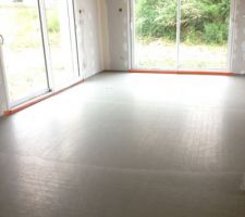 RDC - s.a.m. - chape définitive sèche