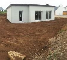 Fin du terrassement
