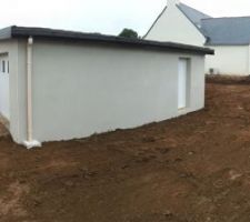 Fin du terrassement