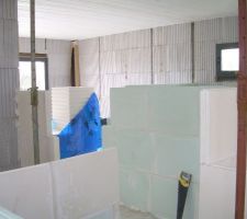 Montage des cloisons