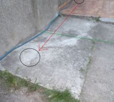 Voila le déplacement du regard d'egout eaux usées