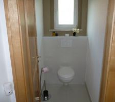 Rénovation du WC terminée