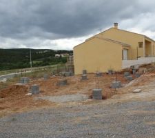 Mise en place des boisseaux