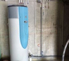 Chauffe-eau thermodynamique.