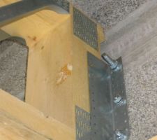 Fixation de la poutre easy joist