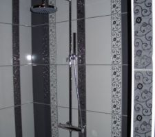 La douche a l'italienne coté mossieu