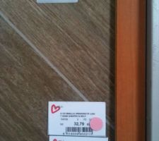 S&eacute;lection carrelage : carrelage gr&egrave;s c&eacute;rame &eacute;maill&eacute; de marque SAIME, s&eacute;rie URBAN, mod&egrave;le GINEPRO en 30x60 cm.