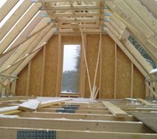 Vers la chambre côté plaine