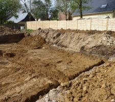 Photo de la réalisation des fouilles n°2