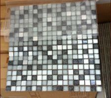 Mosaïque douche