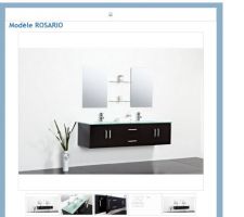 Photo de notre meuble salle de bain, pour les parents