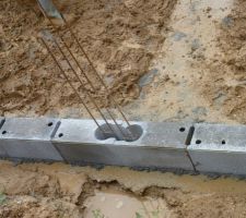 Photo de l'&eacute;l&eacute;vation du vide sanitaire n&deg;2